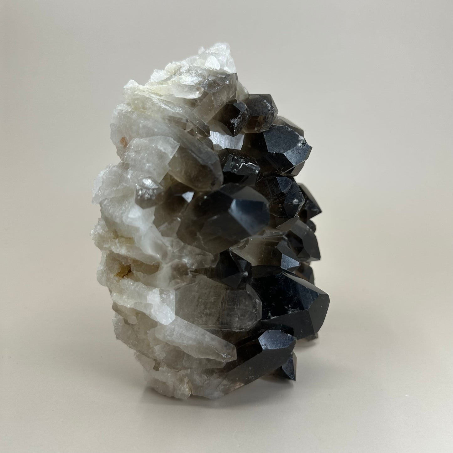 SMOKEY QUARTZ CLUSTER