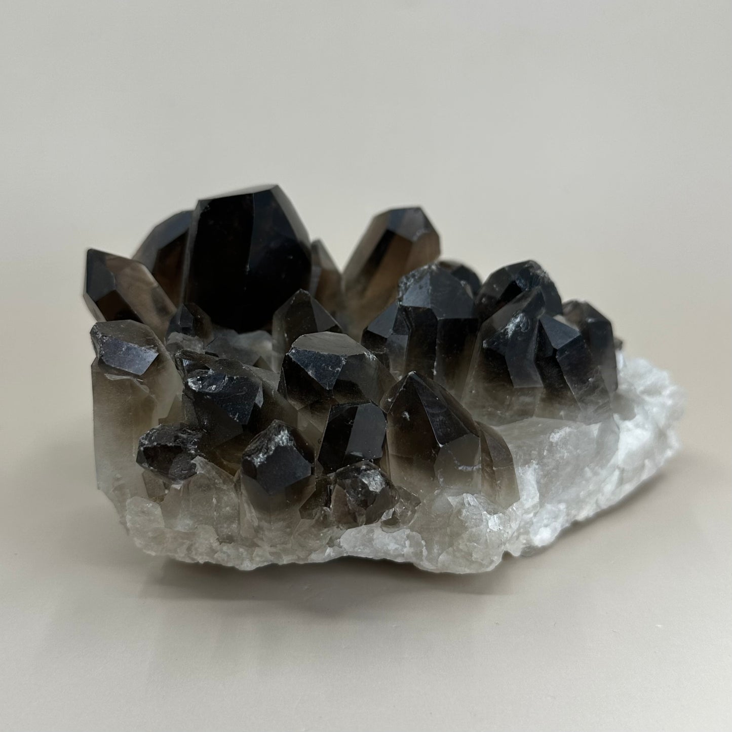 SMOKEY QUARTZ CLUSTER