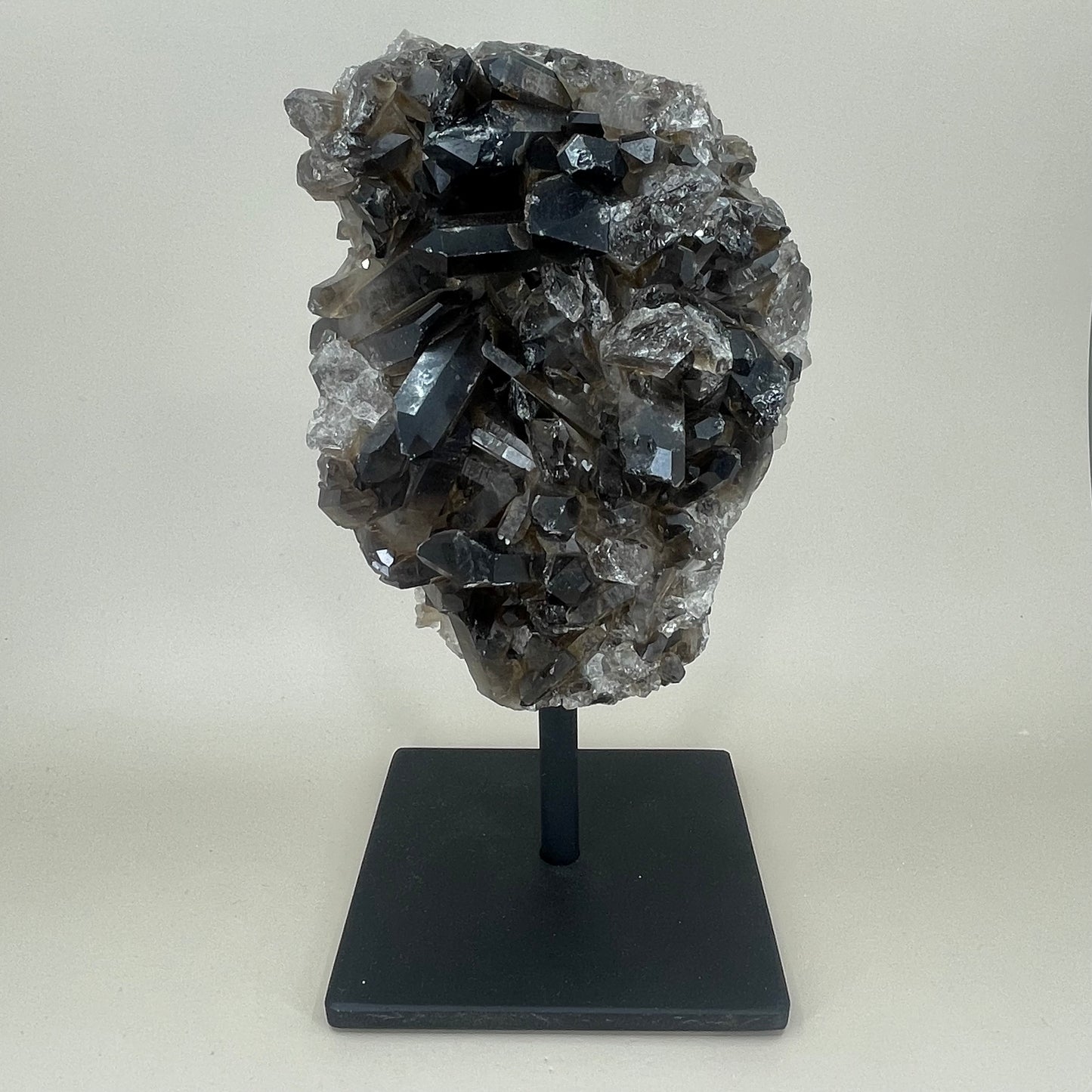 SMOKEY QUARTZ CLUSTER